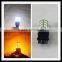 car accessory led bulb lights multicolor white&amber color changing led xenon lamp 3157 60smd 3528 led bulb turn signal light
