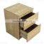 wooden grain melmained MDF cheap Modern large simple Modern used bedside cabinet