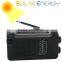 Camping Solar Radio Hand Dynamo Radio for Camping