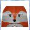 fox face free knitting patterns animal hats with earflap and 3D ear