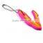 cute design silicone rubber key chain pepper spray