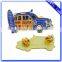 Good quality car shaped zinc alloy enamel black badge