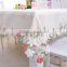 New design elegant Handmade embroidery cheap table cloth