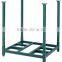 heavy duty movable wheeled tire & fabric stacking racks