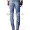 Stock wholesale skinny pants tight trousers men jeans