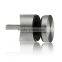 Stainless Steel round Curved back glass holder 30mm glass adapter stainless steel standoff glass holder