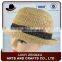 Recycled natural grass paper straw boater hat