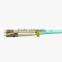 OM3 50/125 lc-lc duplex 10G om3 multimode fiber optic patch cord,MM duplex jumper lc fiber optical patch cord