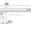 Aluminun Alloy Gate Door Closer Automatic Concealed Overhead Hydraulic frameless glass silent door closers