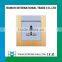 Brushed Aluminum 2 gang 2 way switch electrical switch