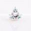 Christmas Green Spruce Silver Charms Wholesale