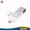 Latest new design plastic case swivel twister otg usb portable drive