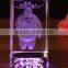 3D clear crystal cube with Baymax