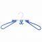 New design Metal+PVC coated multifunctional clothes hanger