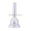 Nickel-Plated Copper Alto Trombone Mouthpiece 12C Small Shank