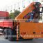 hand operated lifting equipment on truck, Model No.: SQ360ZB4, 18ton truck crane with foldable booms.