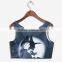 Latest Tops Designs Girls Sublimation Print Tank Tops N7-3