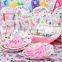 1st Baby birthday party theme decoration Baby Shower Decor 90pcs/set