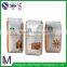 customized foil tin tie vent valve sealed bag side gusset coffee bag