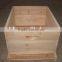 Bee keeping deep box 1 or 2 layer Dadant Langstroth British beehive with 10 or 20 frames pine or fir wood