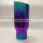 Colorful stainless steel exhaust tips for Cars