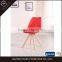 Cheap Plastic Furniture Design Wooden Leg Dinning Room Chair