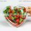 500g heart-sharped fruit clear packing box plastic packing box for fruit