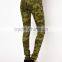 Women Camo Skinny camouflage print Jeans pants (LOTX265)