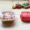 2016 New Mold Colorful Aluminum Foil Available Size And Shape Food Cake Packing Containers