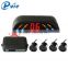 Wholesale LED Car Parking Sensor Reverse Backup Radar Parking Sensor System Reversing Kit 4 Sensors with CE RoHS Certificated