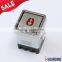 Square Slim design elevator button for elevator parts