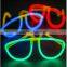 Christmas Party Decoration Glow in the Dark Glasses Glow stick sunglasses