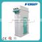 Square Pulse filter flat bottom dust collector dust collecting system with fan