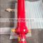 5 stage telescopic hydraulic cylinder tipping system for dump truck