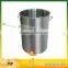 full enclosed hotsale stainless steel double layers honey barrel ,honey tank, hotsale bee keeping tools.