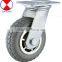 fixed caster and swivel caster ,size 6 inch caster