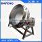 Tilting 500 liter steam jacketed cooking kettle