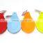 Heat resistant silicone spoon rest holder