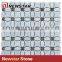 Newstar Hot Saling Italian White Carrrara Marble Flower Shape Mosaic
