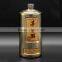 Custom High-grade Gold Glass Wine Bottle for Banquet