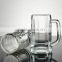 Clear Glass Beer Mug/Customized Logo beer mug/germany style beer stein