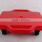 Plastic square sccoter with red color