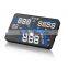 5.5'' GPS Universal Car HUD Head Up Display Car Alarm System Speed Warning With Campass