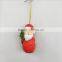 Made in china small santa claus christmas wall hanging decorations