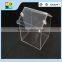 2015 simple design acrylic donation box acrylic custom design donation box PMMA material donation box