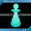 Colorful modern Led gardon decorative chess