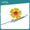New design outdoor plastic stakes solar flower solar garden decoration luminaires