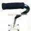 Crutch for old with curved handle, 4 legs base, Telescopic cane SZ20004