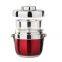 Insulated takeaway hot food container metal food box