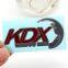 3M glue waterproof plating metal label for machine